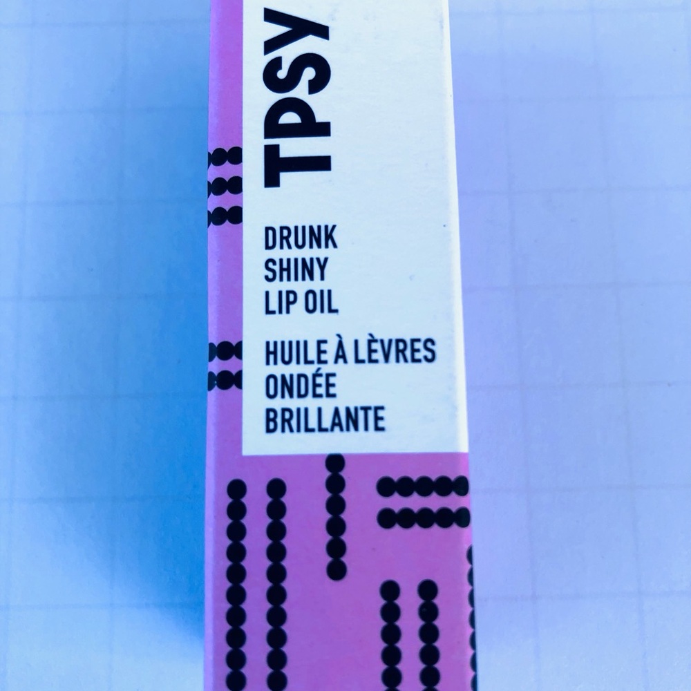 TPSY Drunk Shiny Lip Oil 002 My Boo Red Gloss Balm Argan Oil Moisturizing - Picture 3 of 6